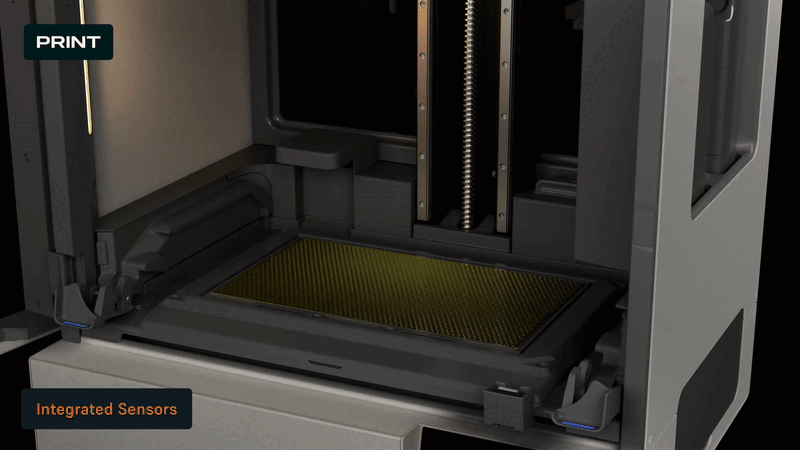 A Visual Diagram of the Integrated Sensors in the Formlabs Form 4L